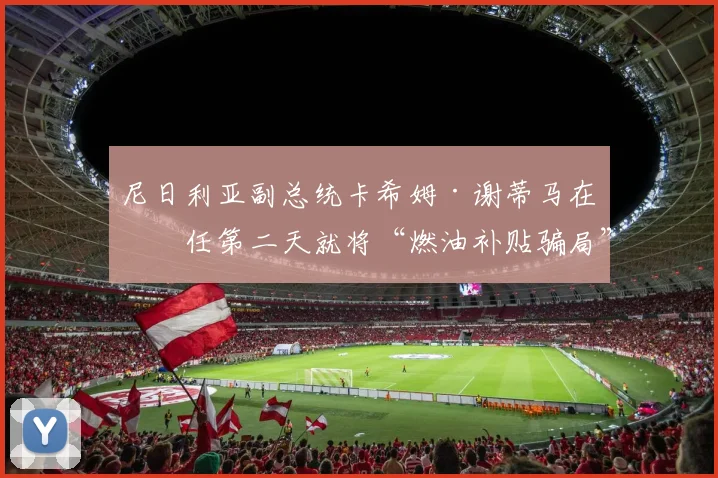 尼日利亚副总统卡希姆·谢蒂马在上任第二天就将“燃油补贴骗局”称为“经济的沉重负担”